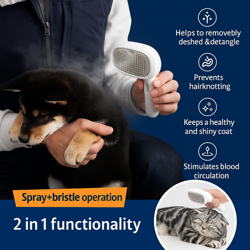 FurBallz™ Shower Brush